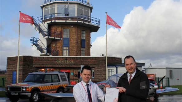 Award for Manchester airfield and flying school