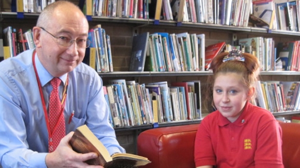 NATS launches literacy mentoring at local school