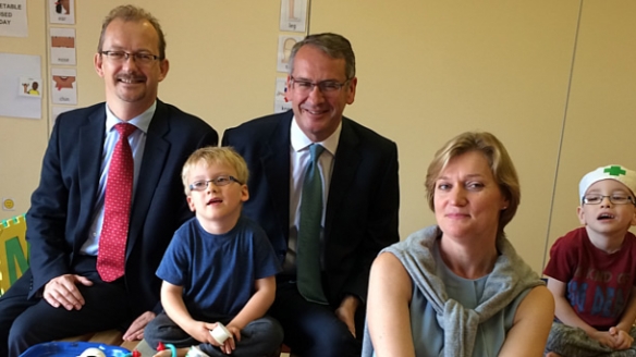 NATS CEO and Fareham MP present donation to local charity 