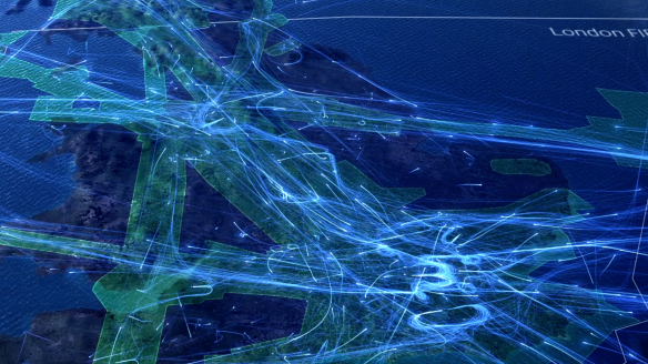 Take a guided tour around UK airspace