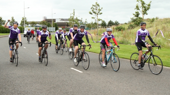 £7,500 raised in 500 mile charity bike ride in five days