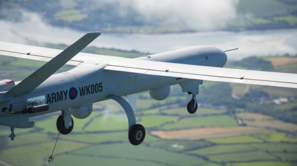 Unmanned aircraft flies in UK civil airspace