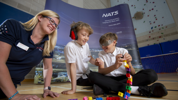 JET takes off in Hampshire at NATS inspiration day