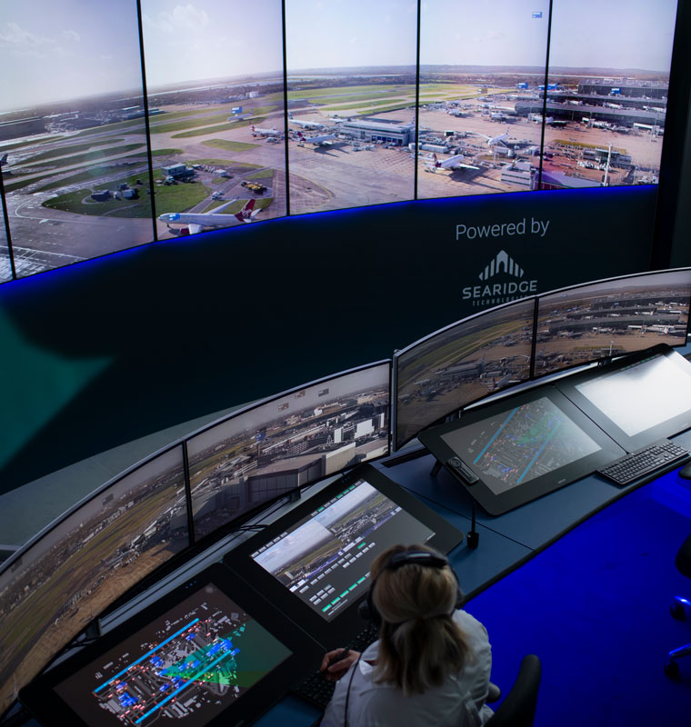 The Digital Tower Laboratory at Heathrow Airport