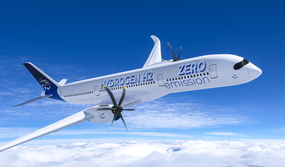 Hydrogen Airplane