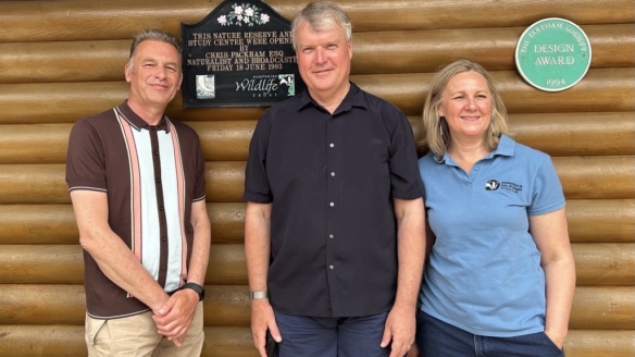 NATS and HIWWT mark 30 years of partnership at Swanwick Lakes Nature Reserve