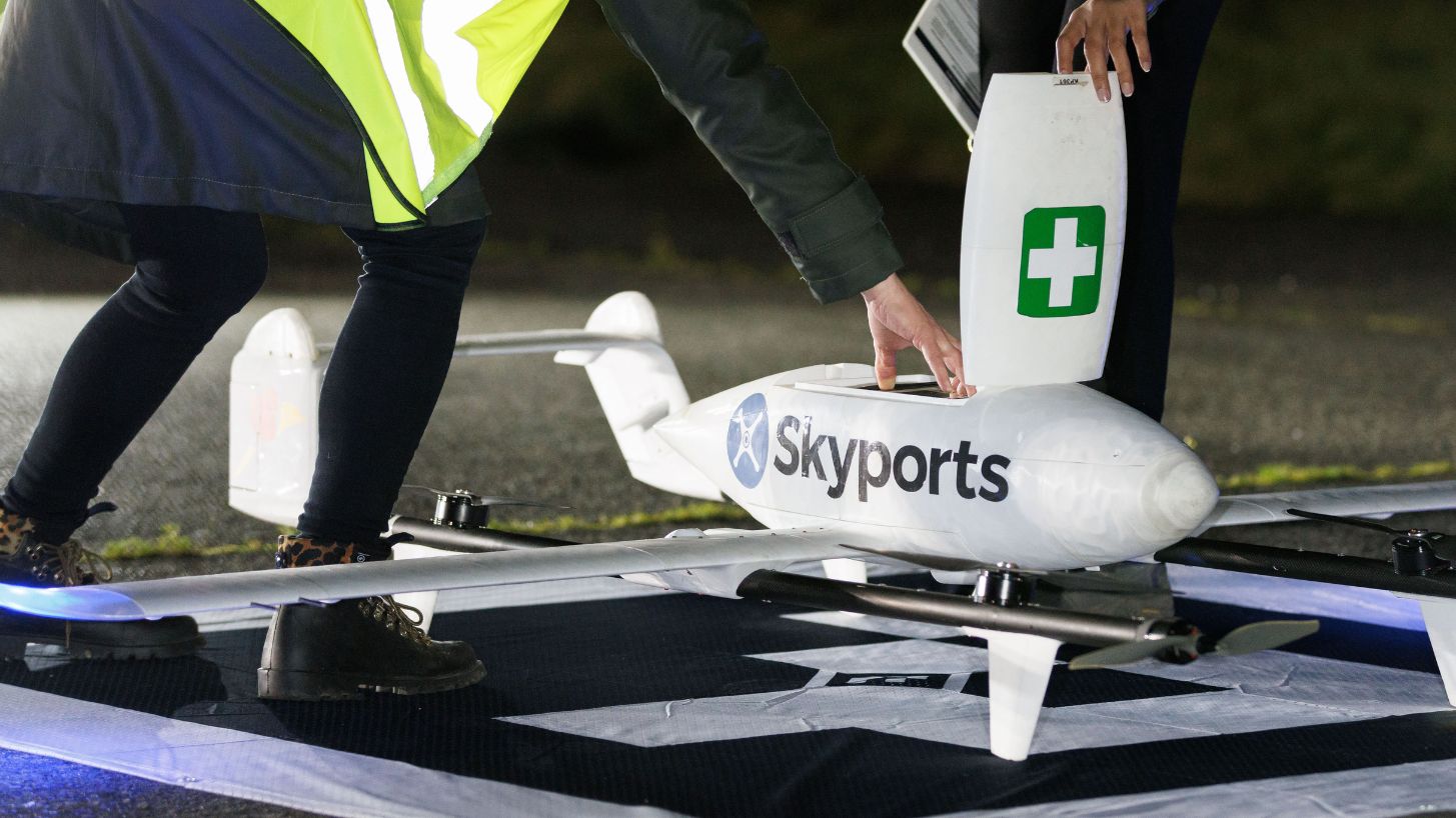 CAELUS medical drone