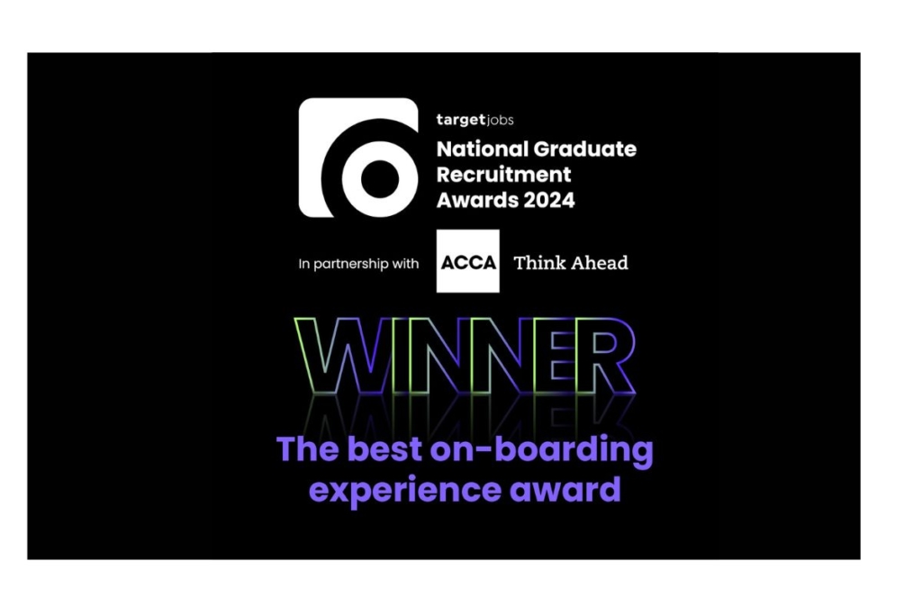 National Graduate Recruitment Award Winner 2024
