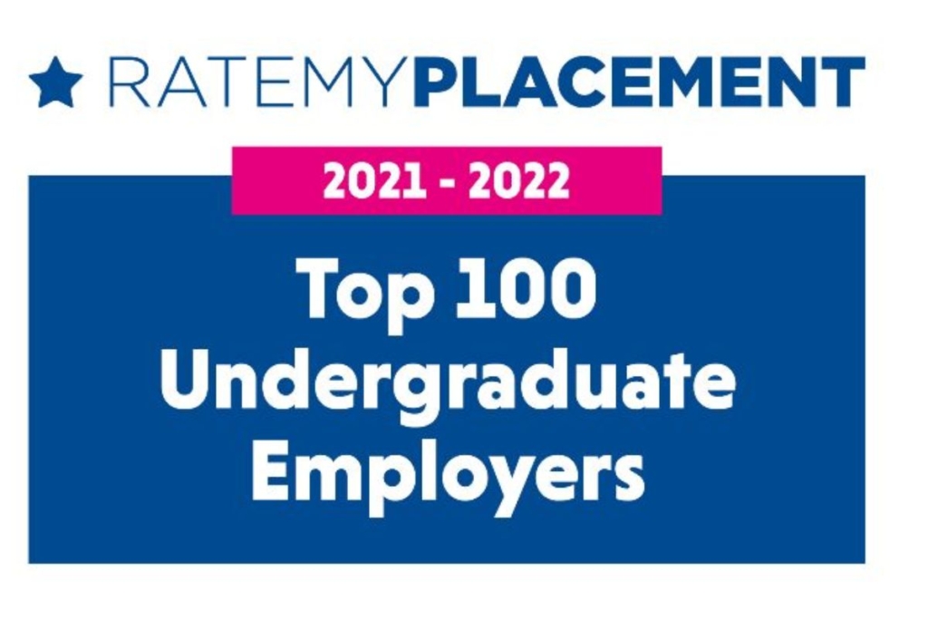 Top 100 Undergraduate placement winner