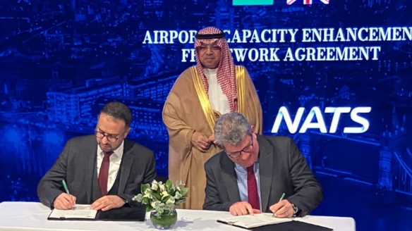 NATS signs cooperation agreement with Saudi air traffic provider 